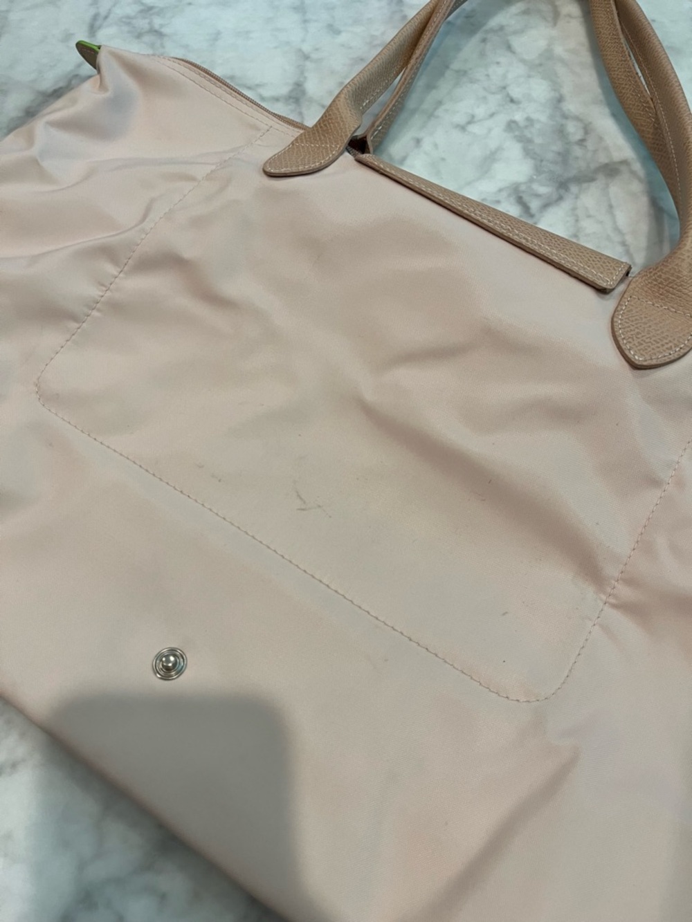 Longchamp Pale Pink Tote - Picture 8 of 15